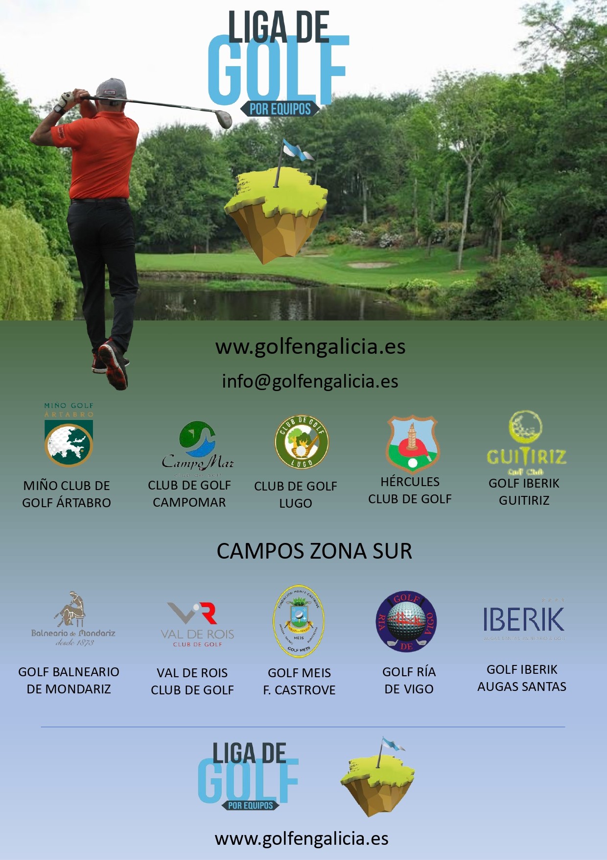 CARTEL IV LIGA DE GOLF POR EQUIPOS OK)