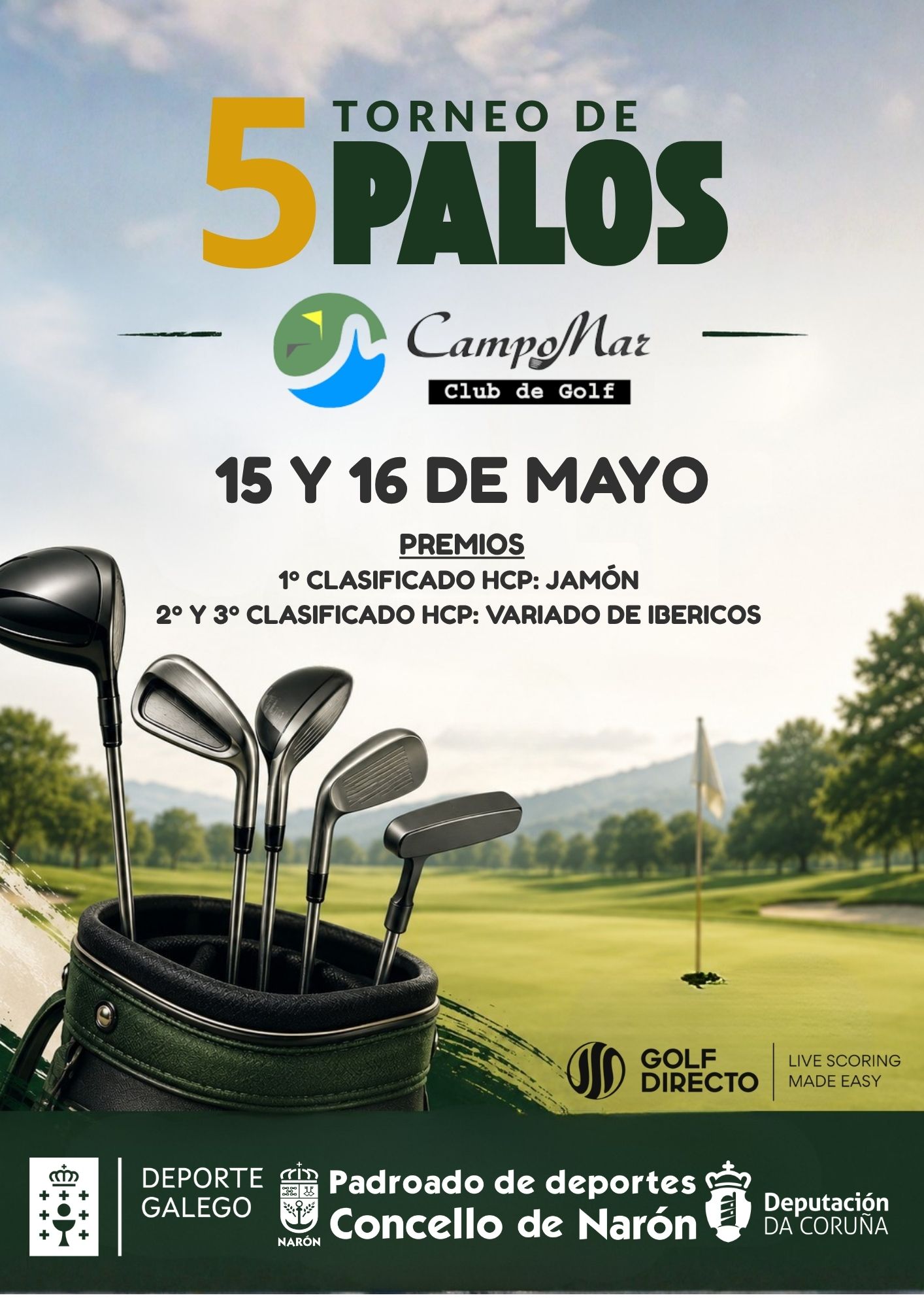 TORNEO DE DE 5 PALOS (A4)