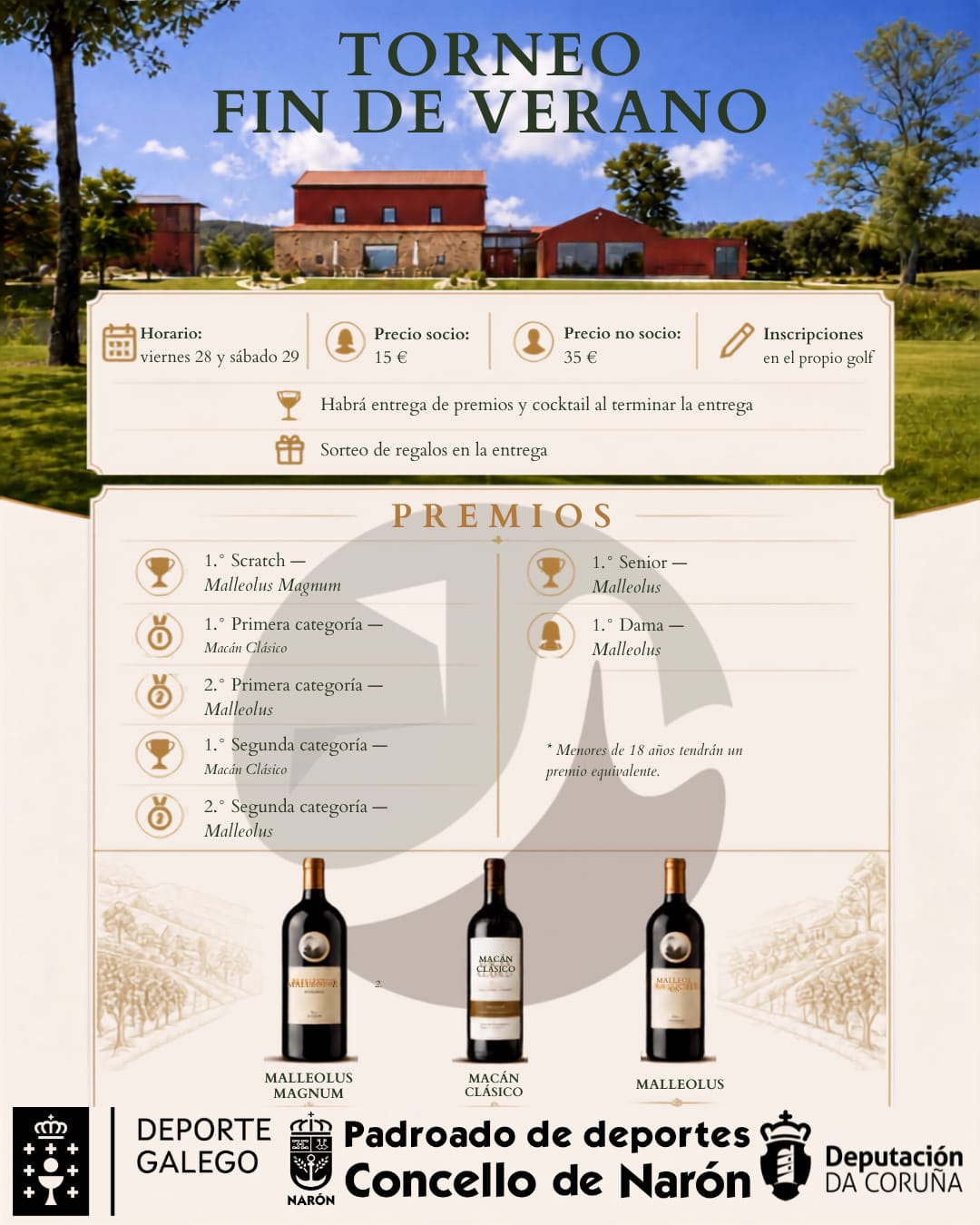 cartel torneo de vernao